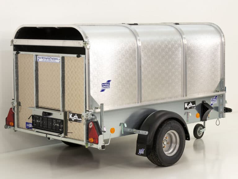 Ifor Williams P7e Schafanhänger / Kleinviehanhänger (750 kg) | 121×221 cm Höhe: 112 cm |