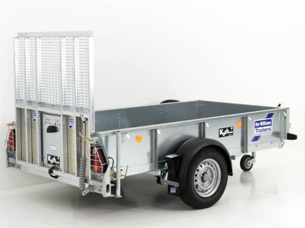 Ifor Williams Baumaschinenanhänger GD 84 (1,4t) mit Rampe